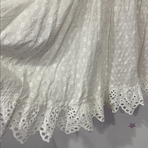 SPELL Daisy Chain White Eyelet Maxi Skirt - Medium - Picture 4 of 6